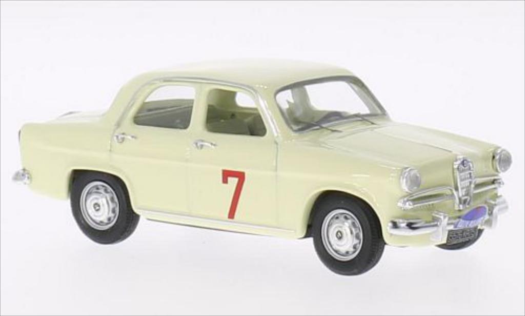 Alfa Romeo Giulietta 1/43 Rio T.I. No.7 Rally des Lions 1961 modellino in miniatura