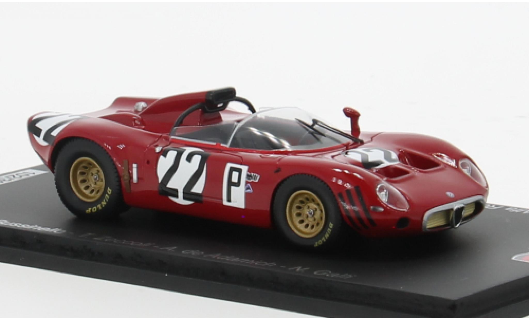 Alfa Romeo T33 1/43 Spark #22 1:43 modellino in miniatura