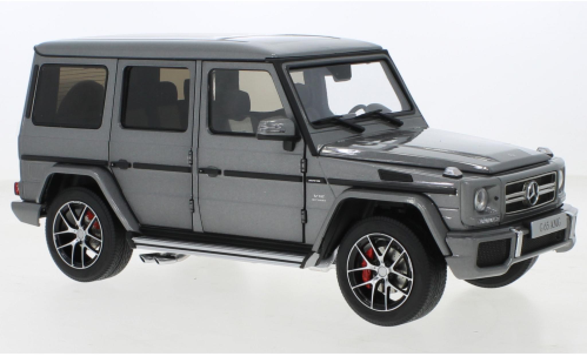 Mercedes Classe G 1/18 Almost Real AMG G 63 (W463) metallise grigio 2015 modellino in miniatura