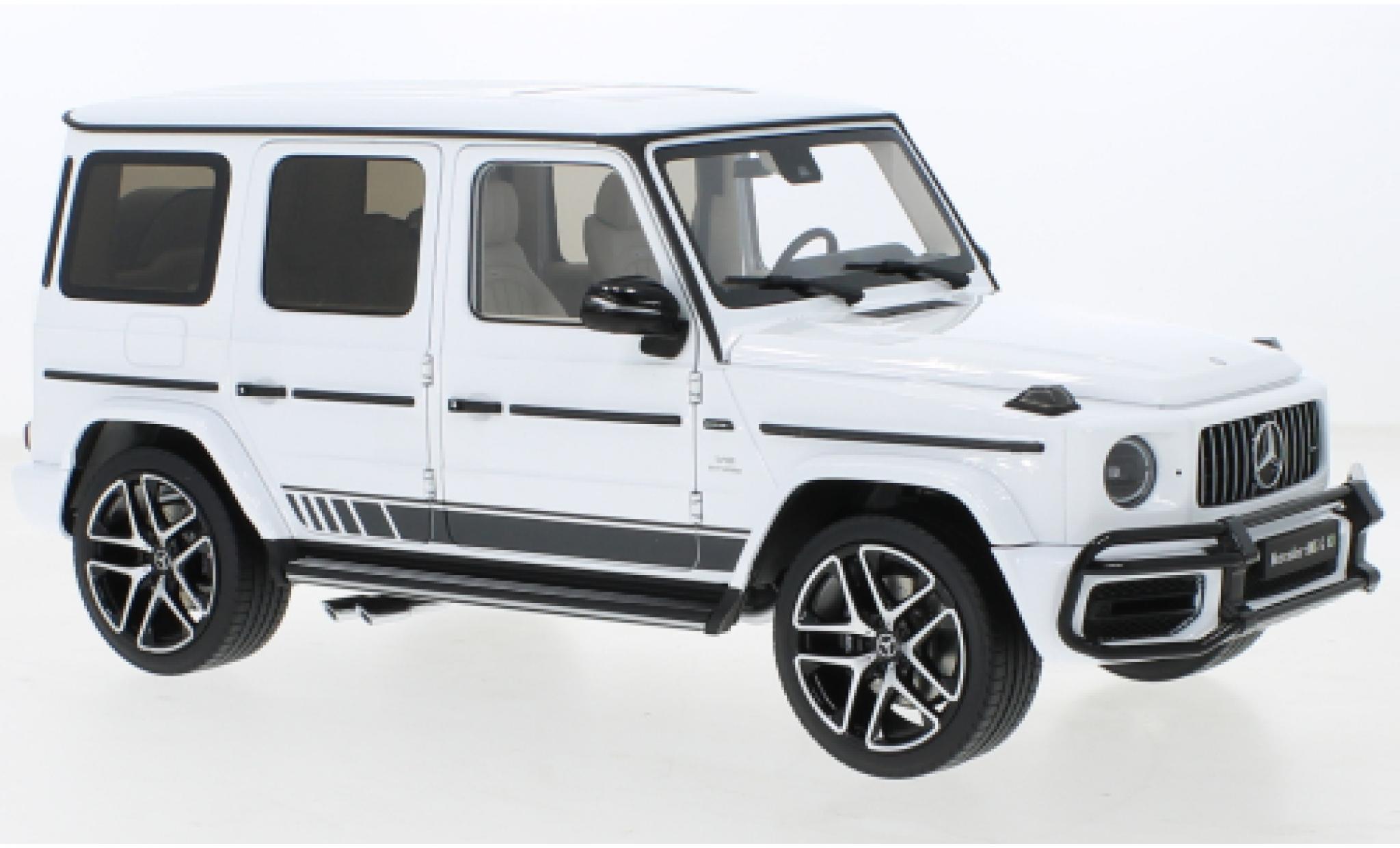 Mercedes Classe G 1/18 Almost Real AMG G63 (W463) bianco 2019 modellino in miniatura