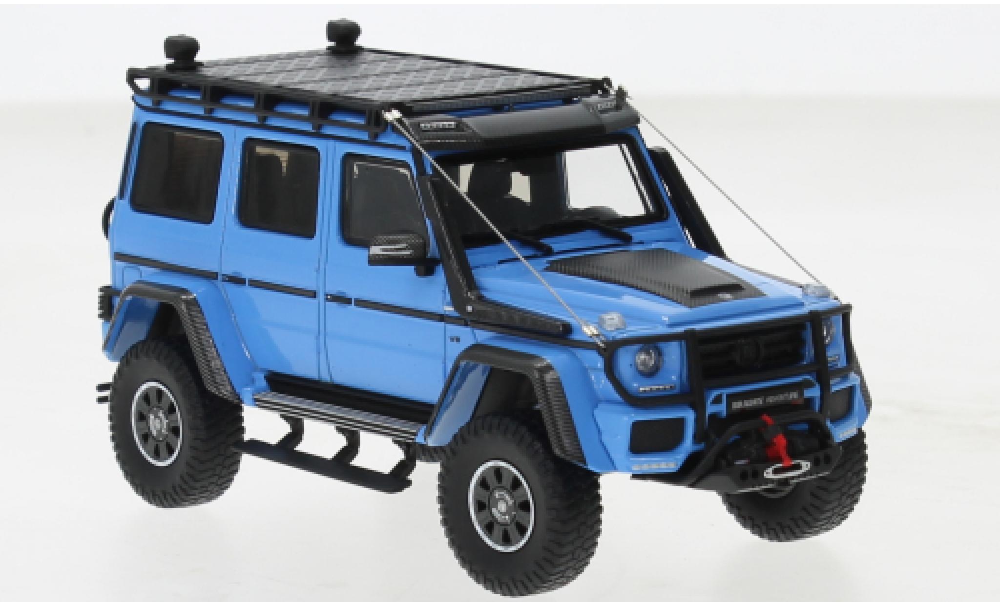 Mercedes Classe S 1/43 Almost Real Brabus 550 Adventure G-Class 4x4 metallise blu 2017 modellino in miniatura