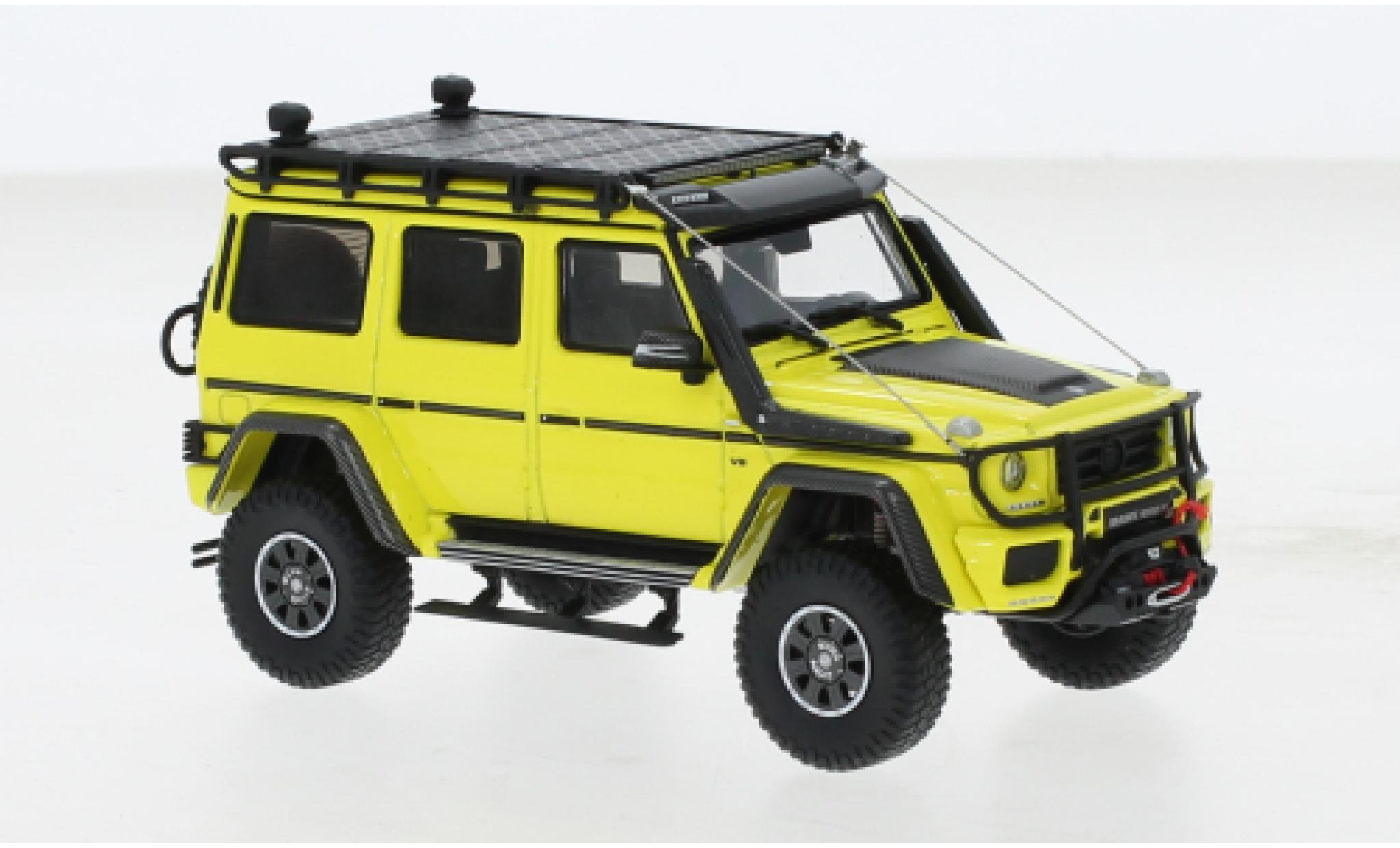 Mercedes Classe S 1/43 Almost Real Brabus 550 Adventure G-Class 4x4 metallise giallo 2017 modellino in miniatura