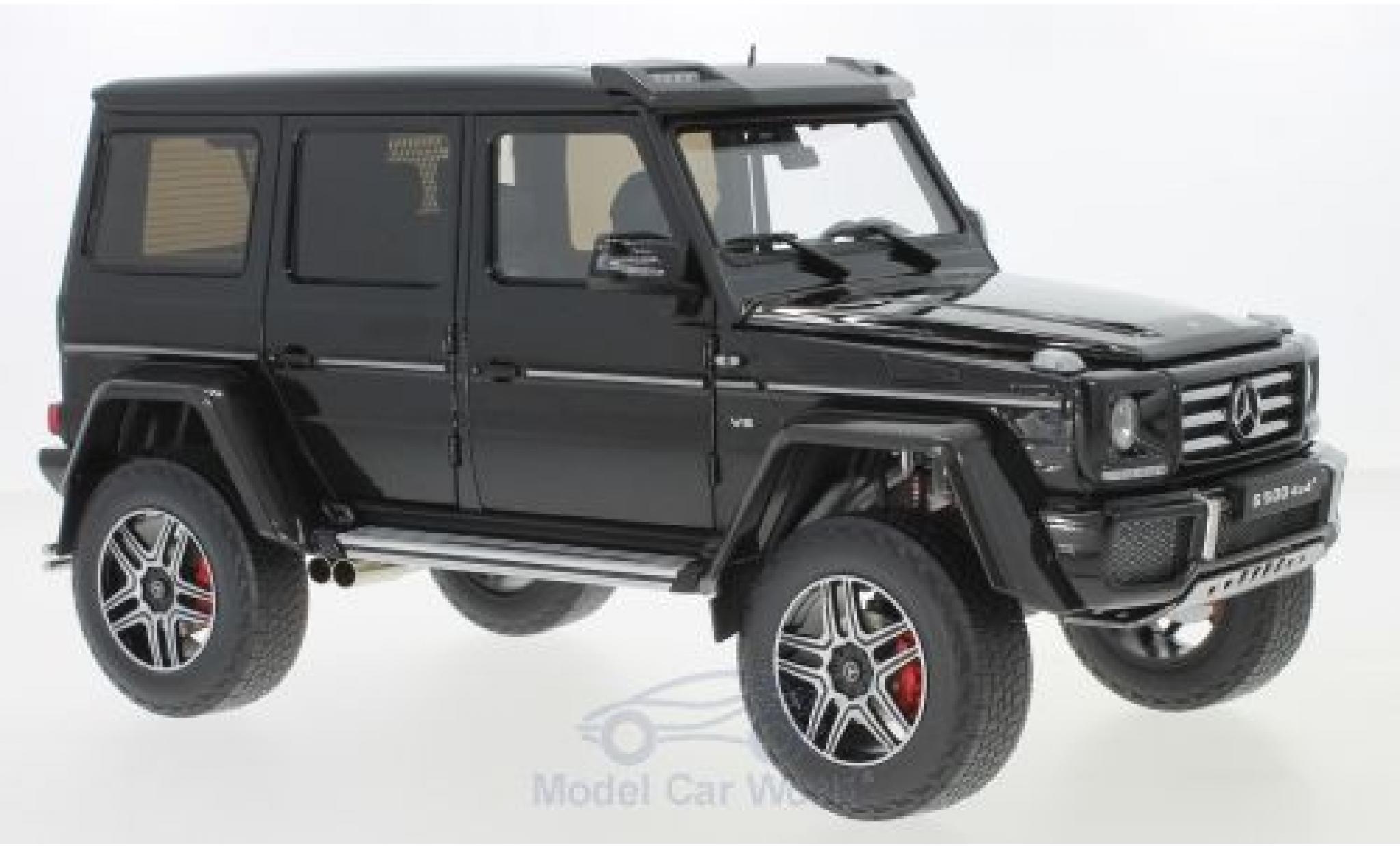 Mercedes Classe G 1/18 Almost Real G500 4x4 nero modellino in miniatura