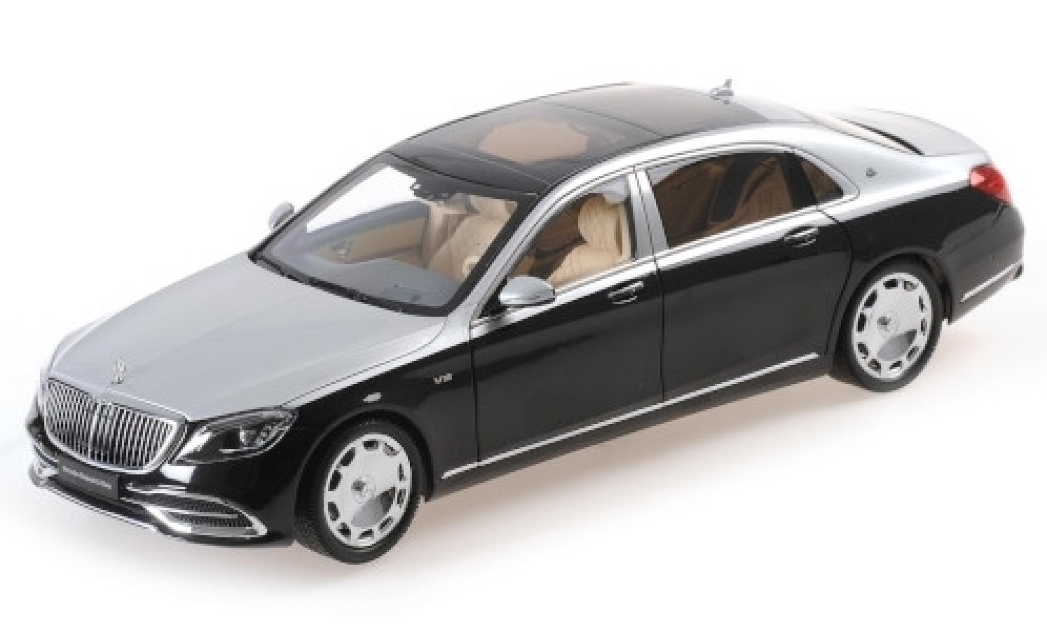 Mercedes CLA 1/18 Almost Real Maybach Classe S nero/grigio 2019 modellino in miniatura
