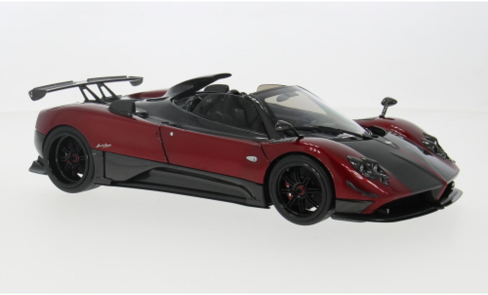 Pagani Zonda 1/18 Almost Real Clinque Roadster rot/schwarz 2009 1:18 modellino in miniatura