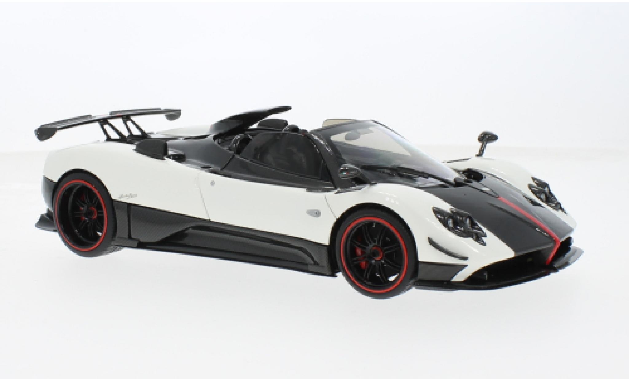 Pagani Zonda 1/18 Almost Real Clinque Roadster weiss 2009 1:18 modellino in miniatura