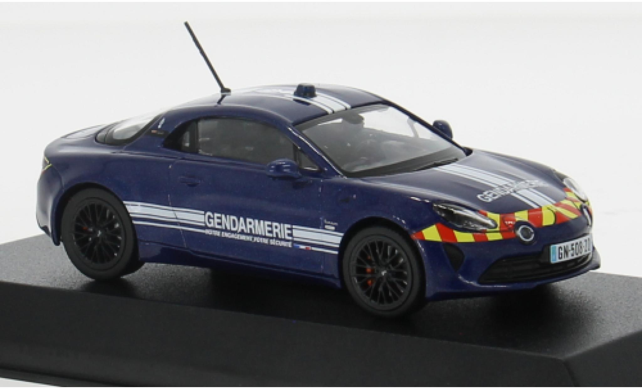 Alpine A110 1/43 Norev S Gendarmer 1:43 modellino in miniatura
