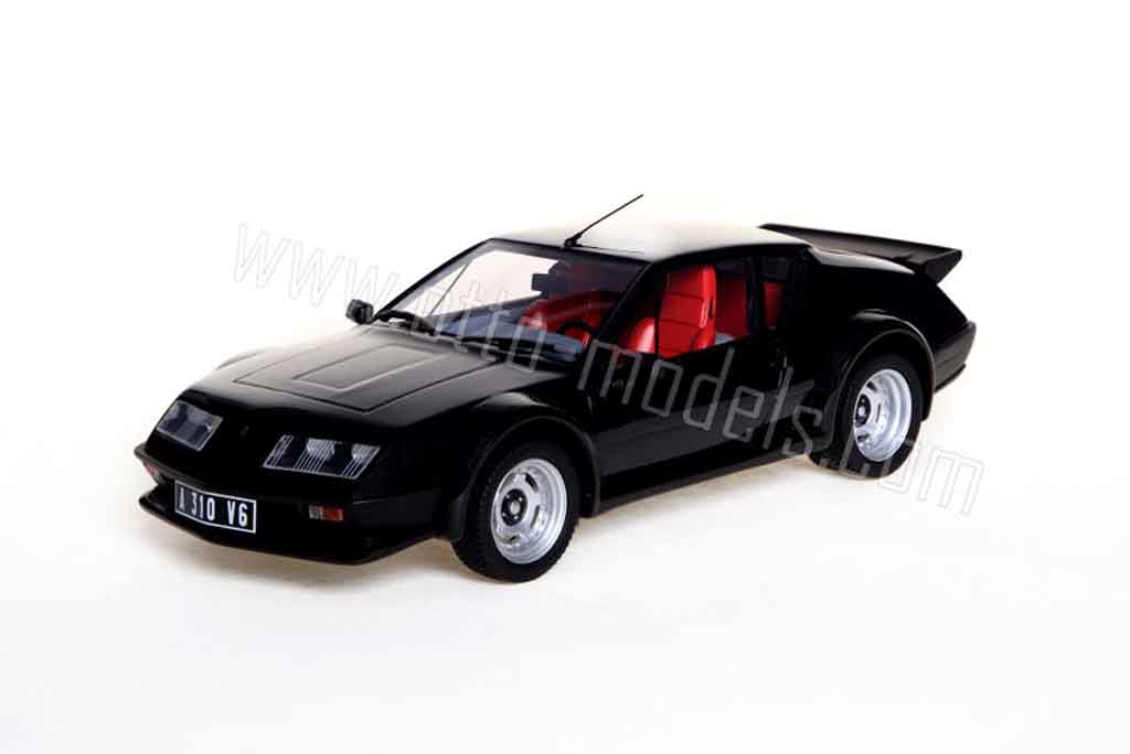 Alpine A310 Pack GT 1/18 Ottomobile Pack GT boulogne nero 1983 modellino in miniatura