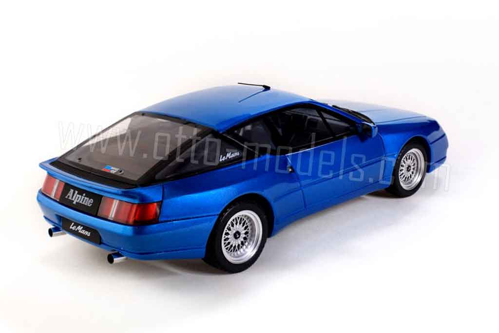 Alpine GTA Le mans 1/18 Ottomobile Le mans blu 1991 jantes bbs modellino in miniatura