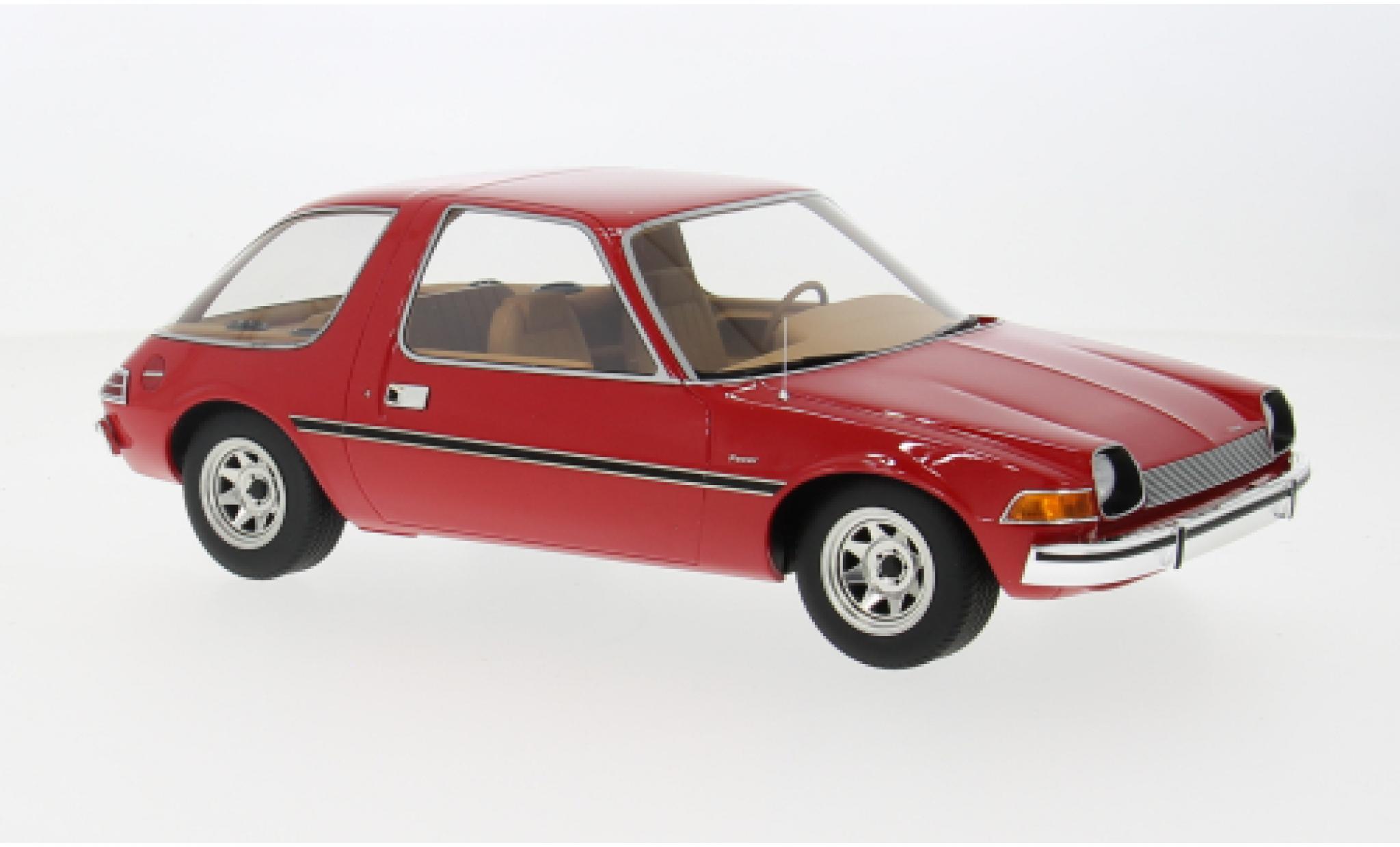 AMC Pacer 1/18 Lucky Step Models rot 1:18 modellino in miniatura
