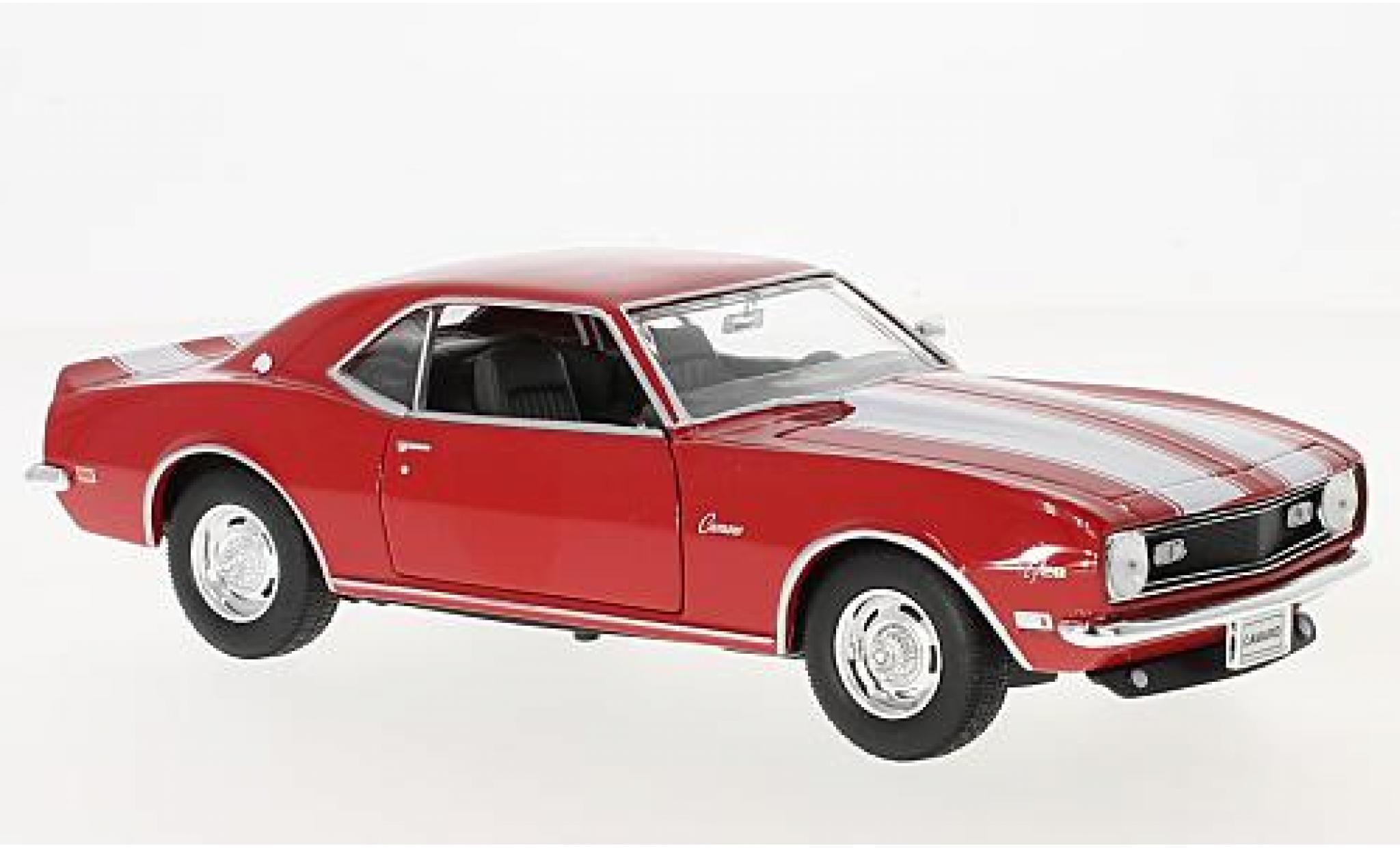 Chevrolet Camaro 1/24 Welly American Mint/ Z28 rot/weiss 1968 1:24 modellino in miniatura