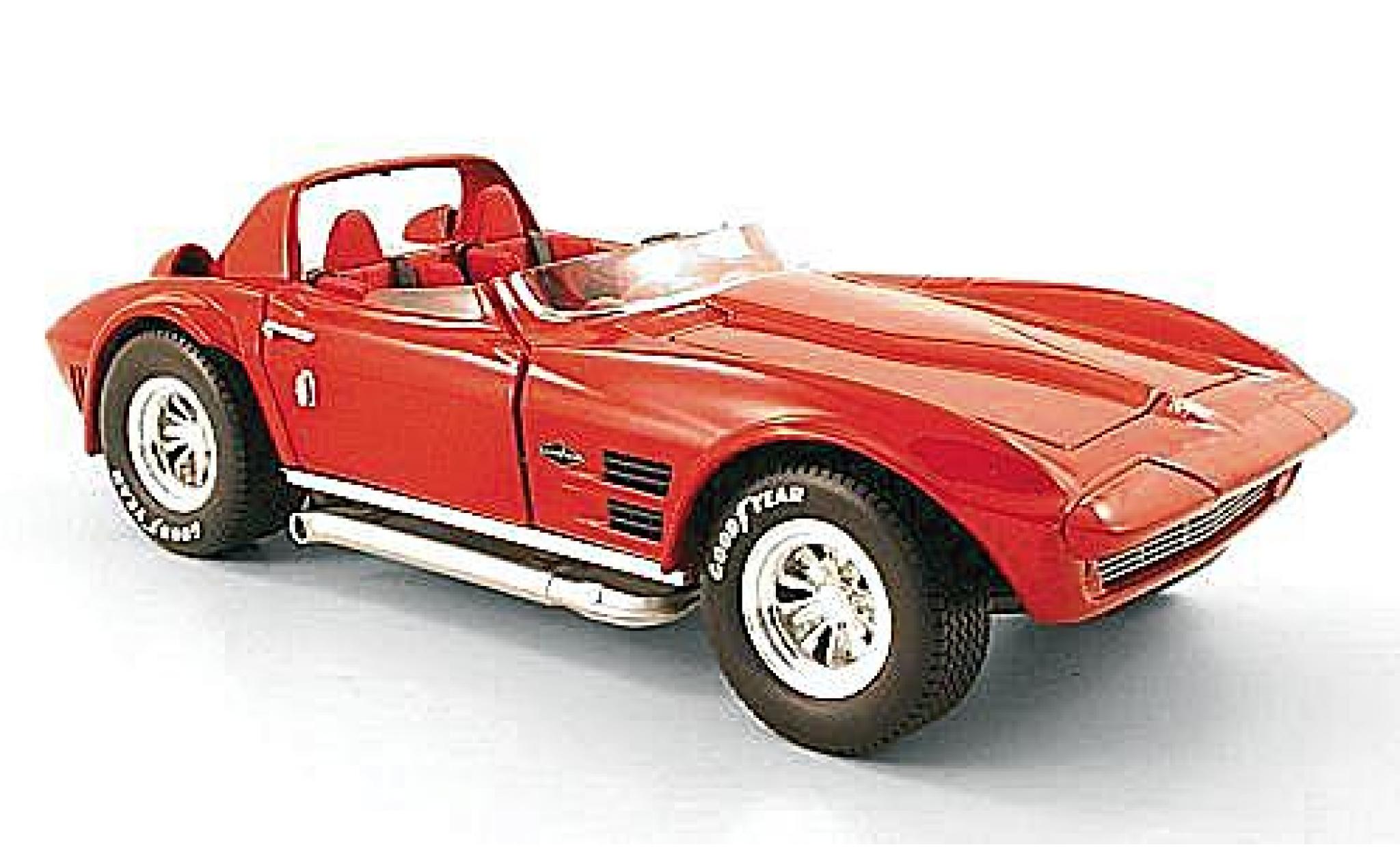 Chevrolet Corvette 1/18 Yat Ming Grand Sport rosso 1964 modellino in miniatura