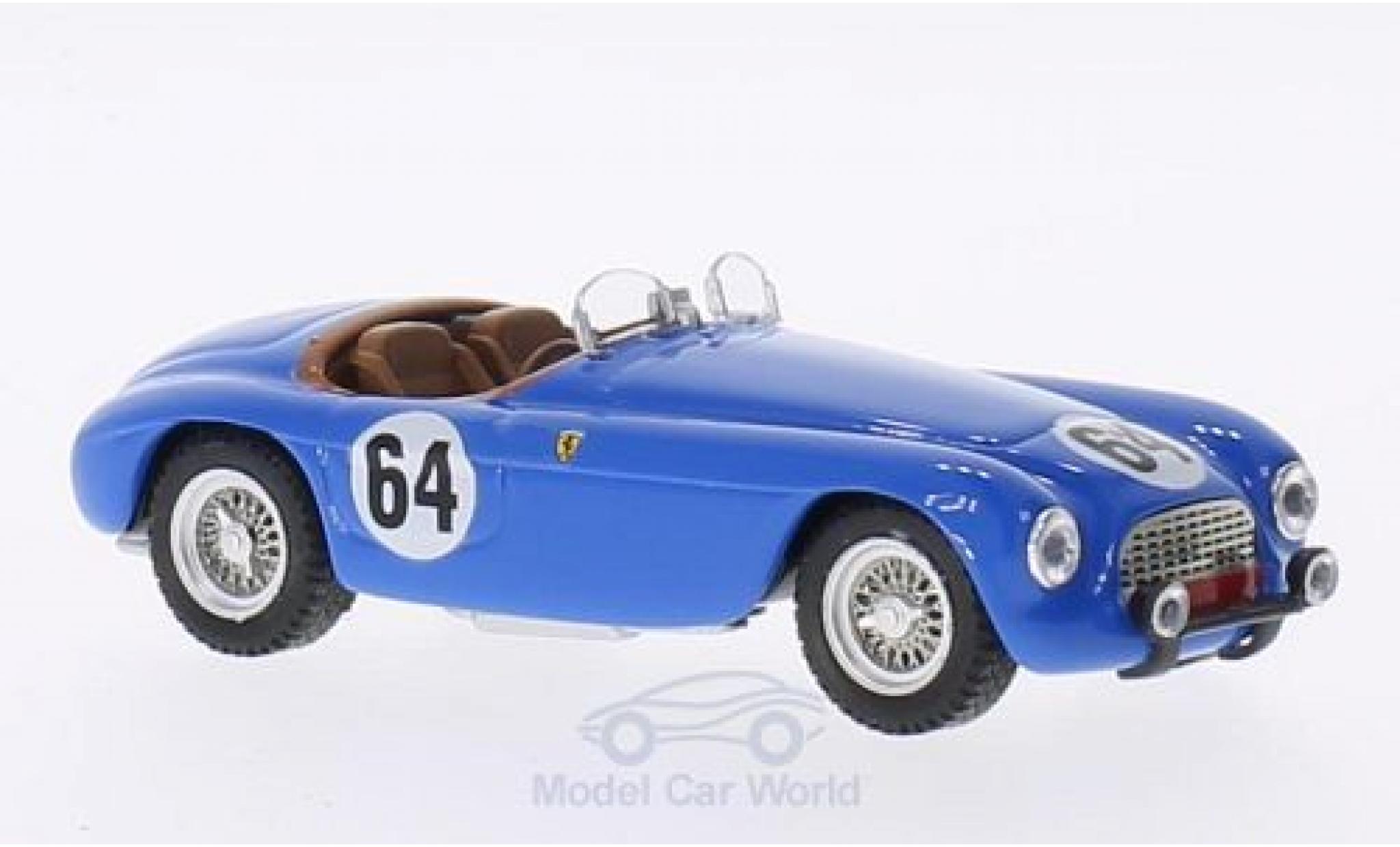 Ferrari 166 1951 1/43 Art Model MM Barchetta No.64 24h Le Mans 1951 R.Bouchard/L.Farnaud modellino in miniatura
