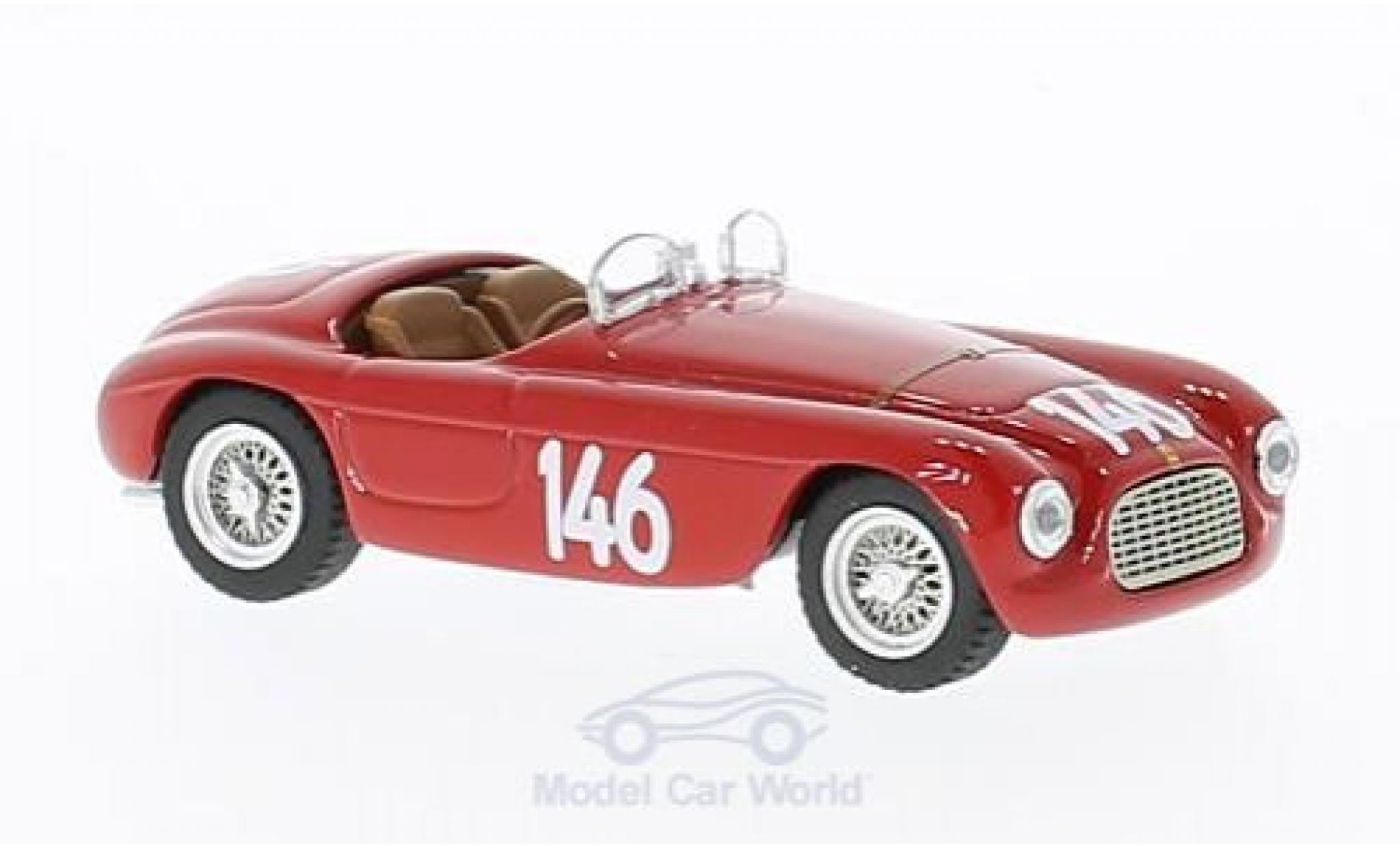 Ferrari 166 1950 1/43 Art Model MM Barchetta RHD No.146 Coppa Dolomiti 1950 Chassis: 0034 G.Marzotto modellino in miniatura