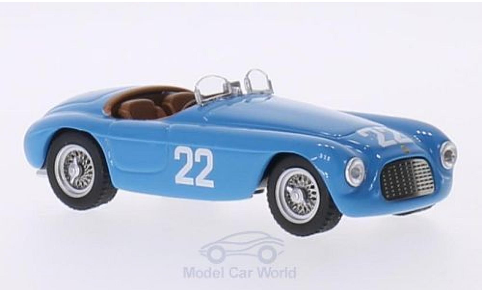 Ferrari 166 1952 1/43 Art Model MM Barchetta RHD No.22 GP Monte Carlo 1952 L.Ferraud modellino in miniatura
