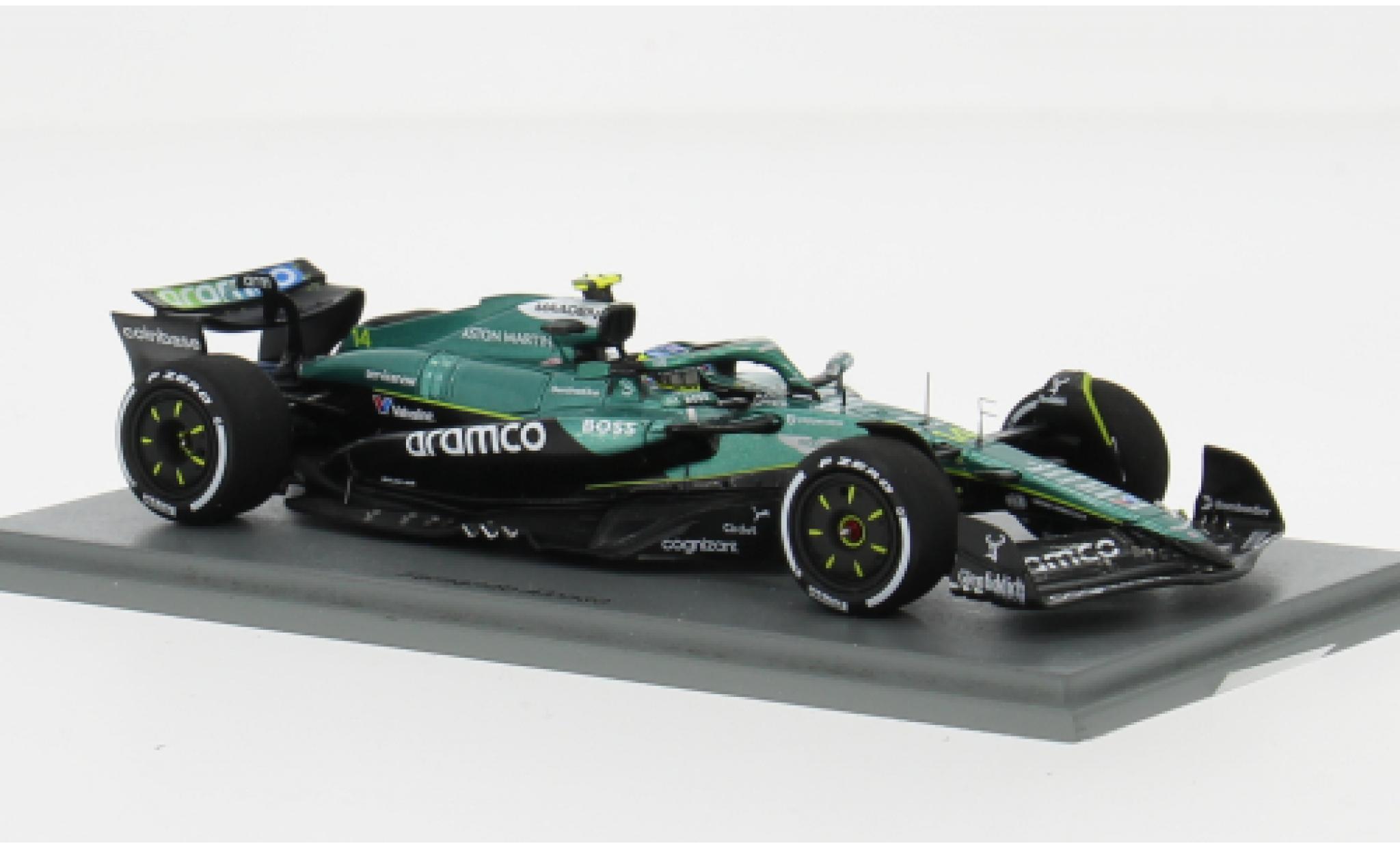 Aston Martin AMR2 1/43 Spark 5 GP Australien 2025 Aramco F1 Team #14 F.Alonso 1:43 modellino in miniatura
