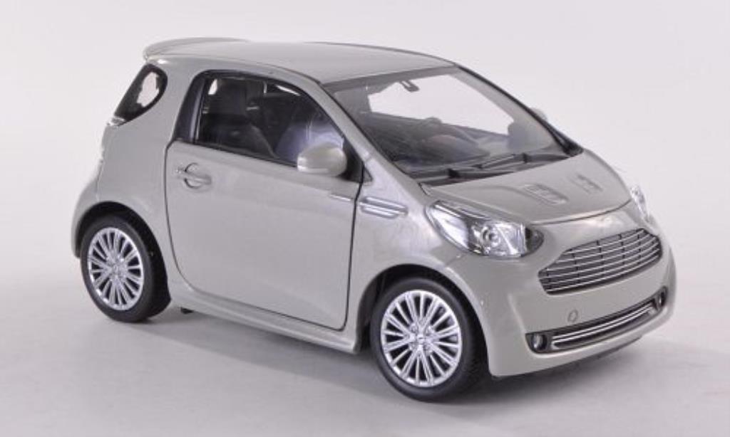 Aston Martin Cygnet 1/24 Welly grigio modellino in miniatura
