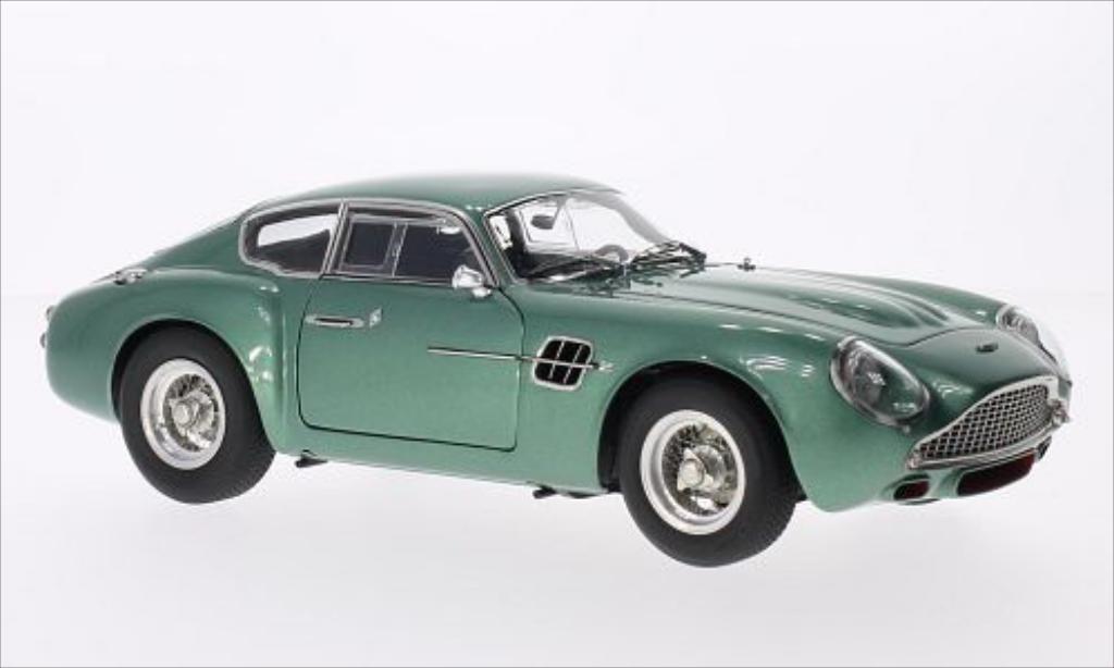 Aston Martin DB4 1/18 CMC GT Zagato metallico grun 1961 modellino in miniatura