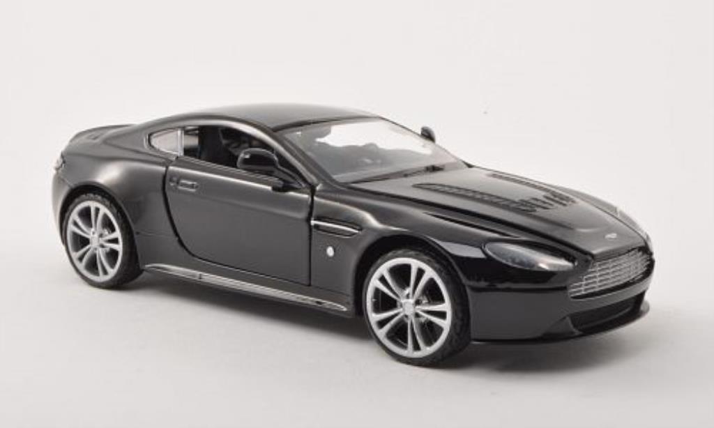 Aston Martin V12 Vantage 1/24 Motormax Vantage nero LHD modellino in miniatura