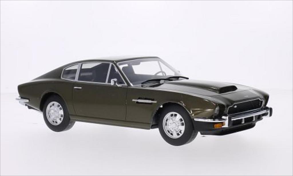 Aston Martin V8 1/18 CMR metallico oliv 1976 modellino in miniatura