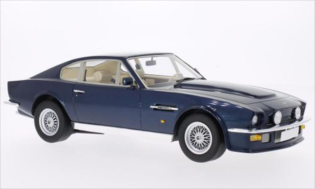 Aston Martin V8 Vantage 1/18 CMF Vantage metallico blu 1977 modellino in miniatura