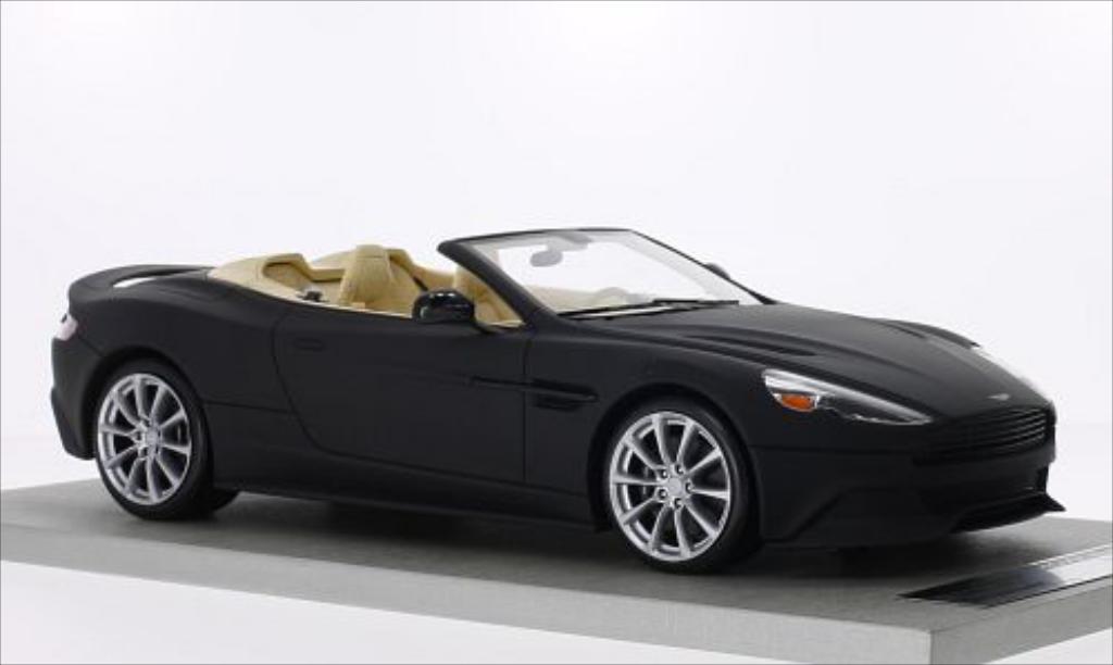 Aston Martin Vanquish 1/18 Tecnomodel Volante matt-nero modellino in miniatura