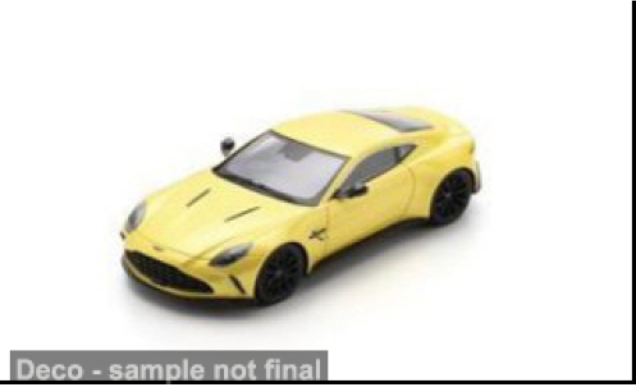 Aston Martin Vantage 1/43 Spark gelb 2025 1:43 modellino in miniatura