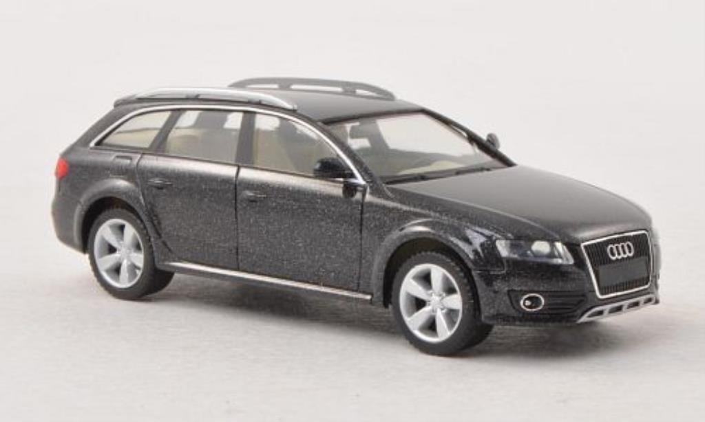 Audi A4 Avant 1/87 Herpa Avant Allroad grigio modellino in miniatura