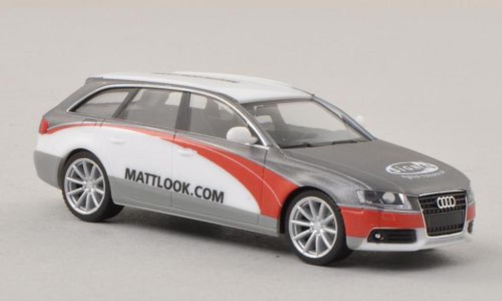Audi A4 Avant 1/87 Herpa Avant SignalReklame / mattlook.com modellino in miniatura