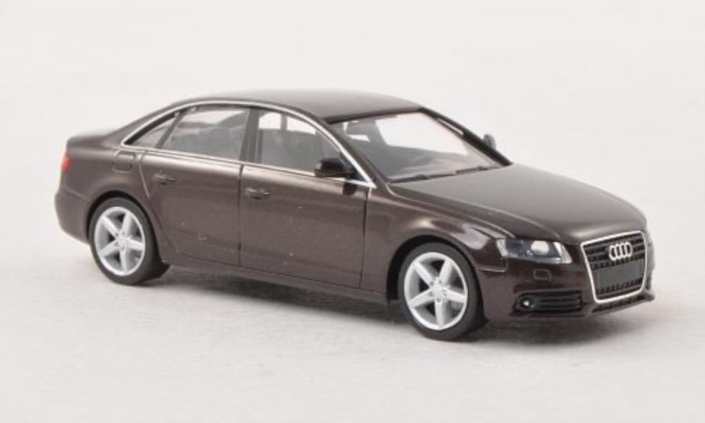 Audi A4 1/87 Herpa marroneee modellino in miniatura