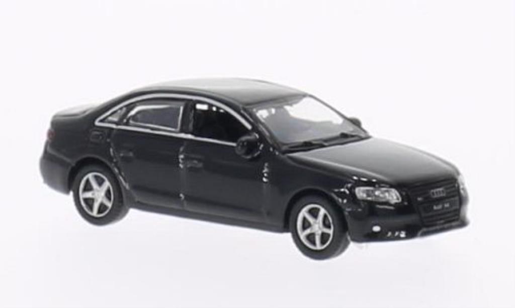 Audi A4 1/87 Welly nero 2008 modellino in miniatura