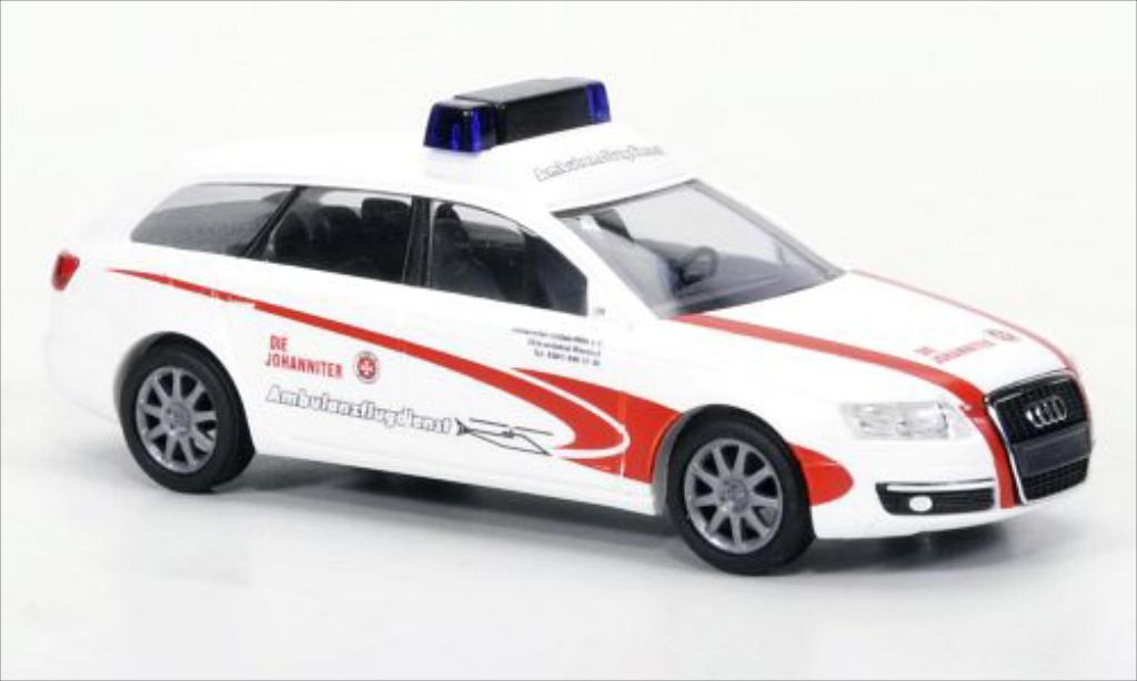 Audi A6 Avant 1/87 Busch Avant Die Johanniter 2004 modellino in miniatura