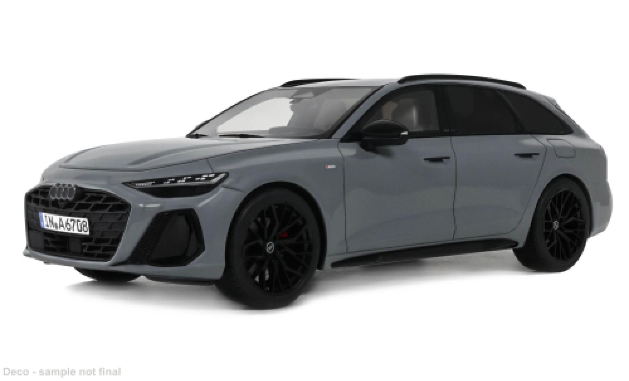 Audi A6 1/18 Ottomobile Avant E-Hybrid Quattro grau 2025 1:18 modellini auto