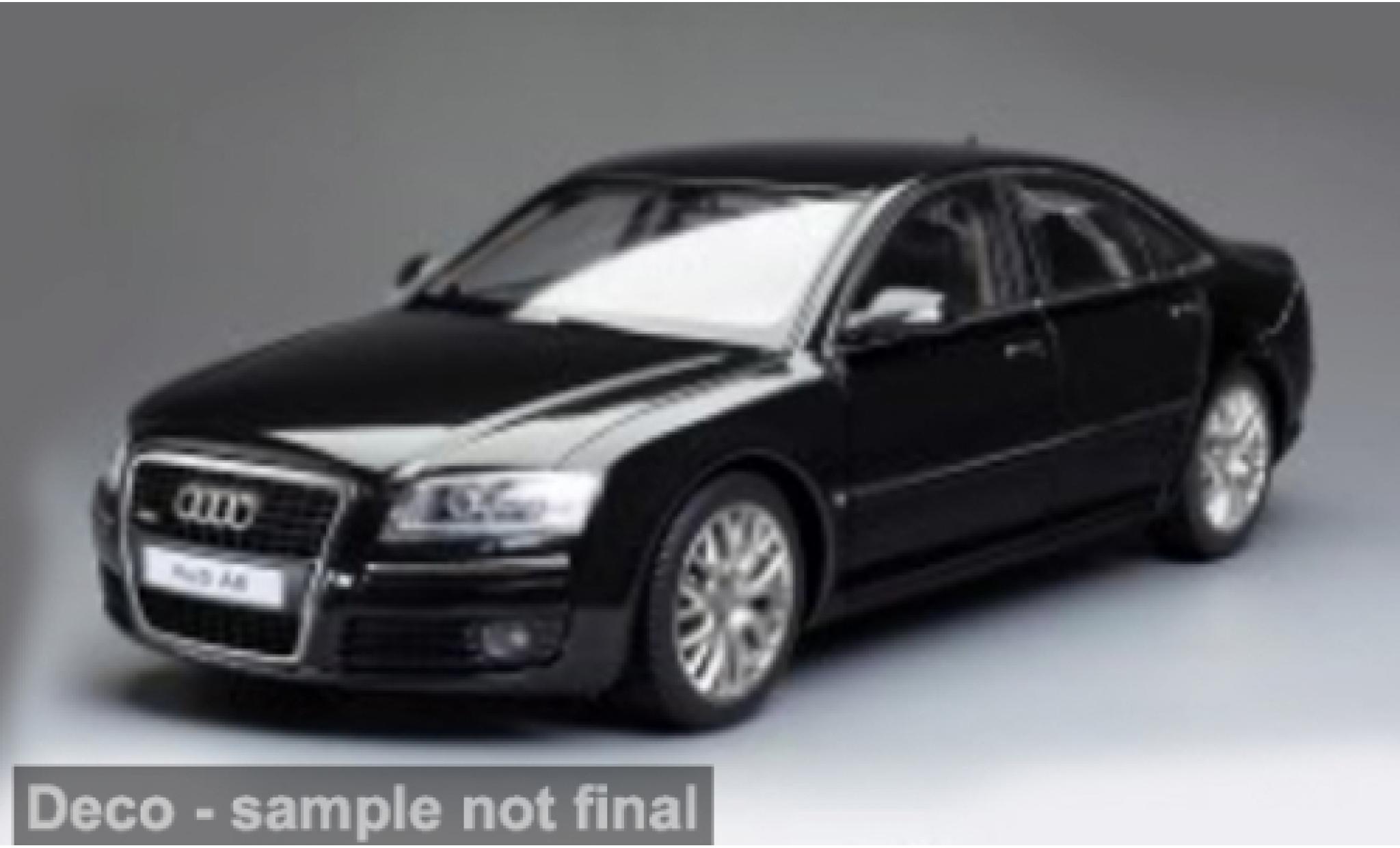 Audi A8 1/18 Sun Star D3 4.2 TDI schwarz 1:18 modellini auto