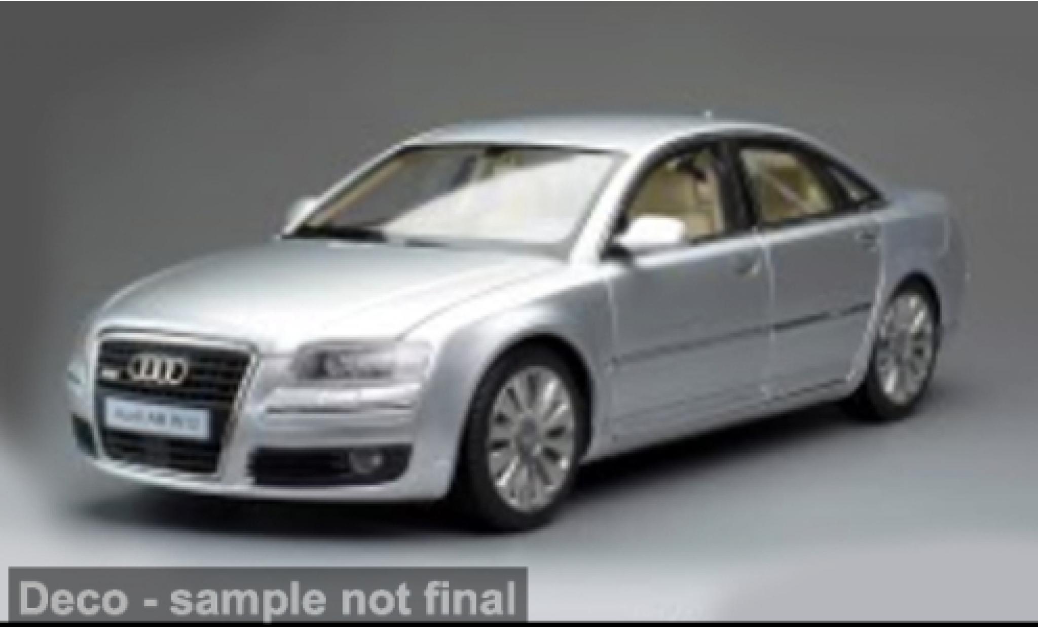 Audi A8 1/18 Sun Star D3 W12 silber 1:18 modellini auto