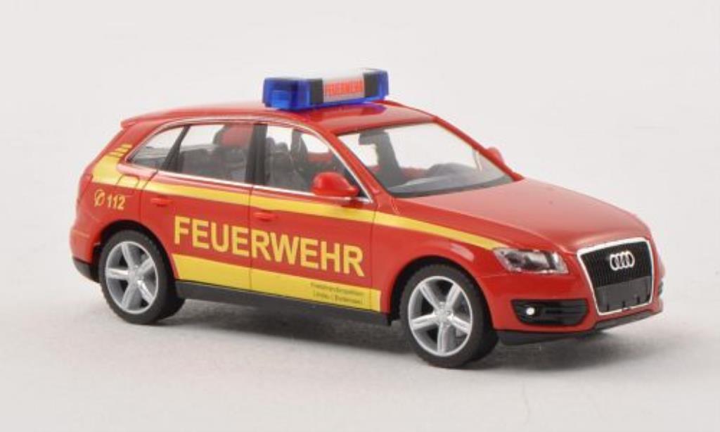 Audi Q5 1/87 Herpa Feuerwehr Lindau/Bodensee ELW modellino in miniatura