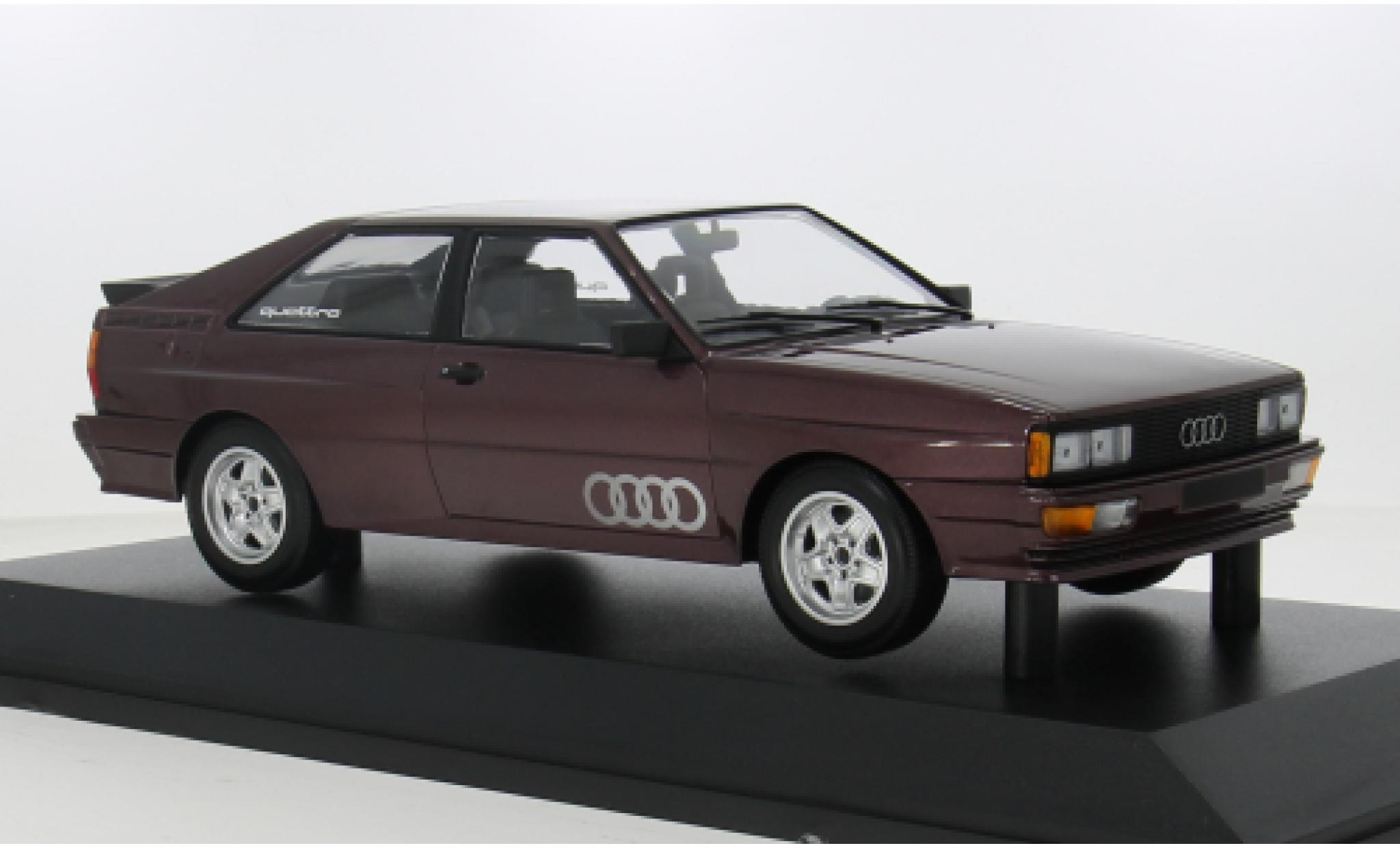 Audi Quattro 1/18 Minichamps quattro braun 1:18 modellino in miniatura