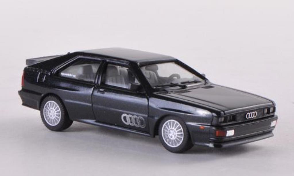 Audi Quattro 1/87 Herpa grun modellino in miniatura
