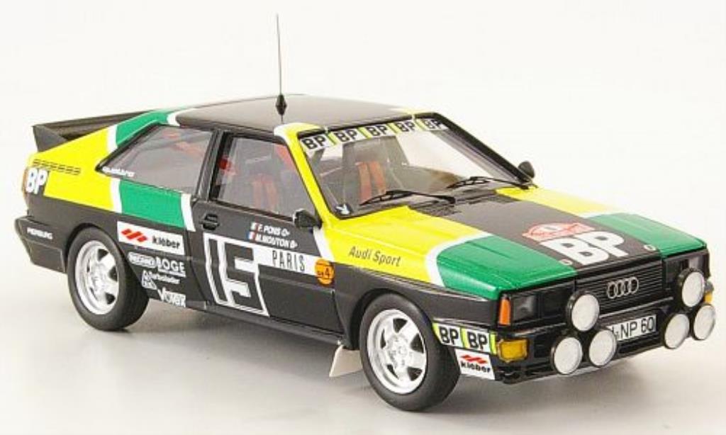 Audi Quattro 1/43 Trofeu No.15 Mouton/Pons Rally Monte Carlo 1981 modellino in miniatura