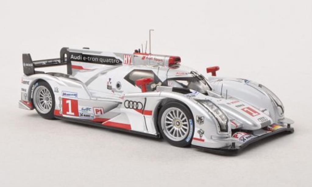 Audi R18 1/43 IXO E-Tron Quattro No.1 24h Le Mans 2012 /B.Treluyer modellino in miniatura