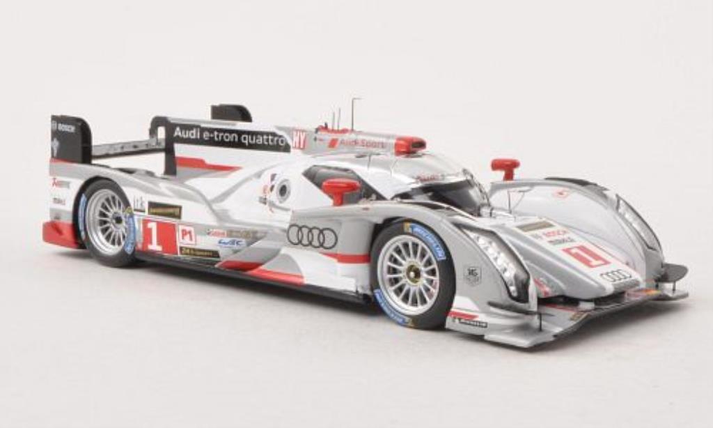 Audi R18 e-tron 1/43 Spark e-tron quattro No.1 Sport Team Joest 24h Le Mans 2013 /B.Treluyer modellino in miniatura