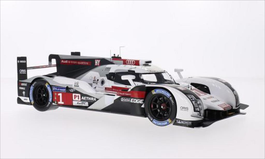 Audi R18 e-tron 1/18 Spark e-tron quattro No.1 Sport Team Joest 24h Le Mans 2014 modellino in miniatura