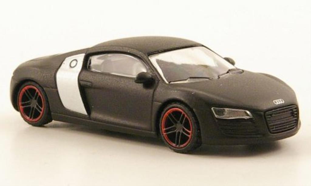 Audi R8 1/87 Schuco concept black matt-nero modellino in miniatura
