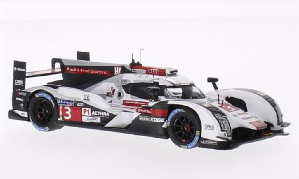 Audi R8 e-tron 1/43 Spark e-tron quattro No.3 Sport Team Joest 24h Le Mans 2014 /O.Jarvis modellino in miniatura