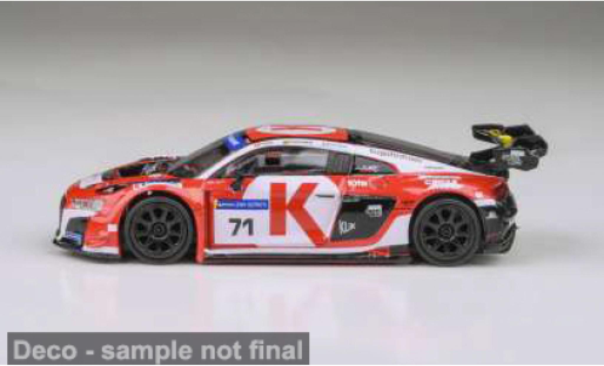 Audi R8 1/64 Para64 LMS EVO 12H Misano 2025 Juta Racing #71 1:64 modellini auto