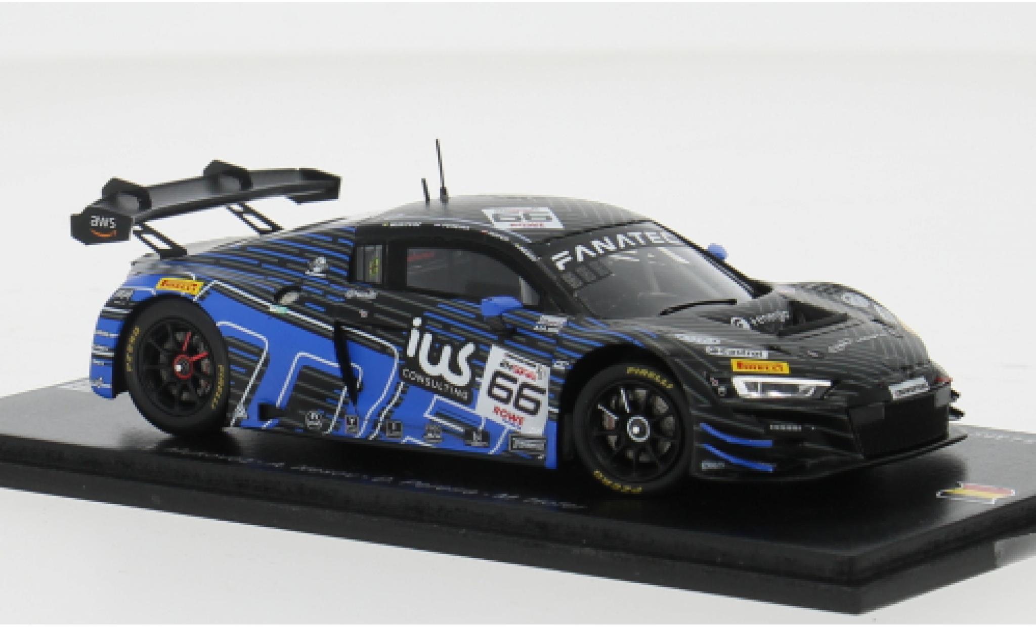 Audi R8 1/43 Spark LMS GT3 EVO #66 1:43 modellino in miniatura