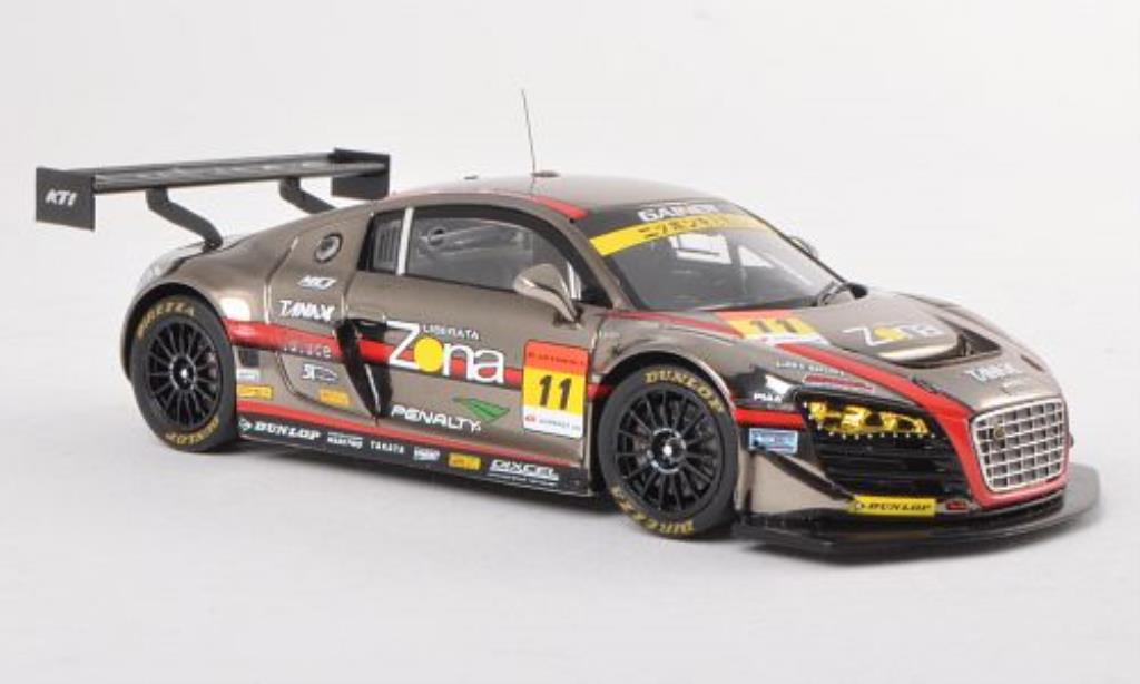 Audi R8 LMS 1/43 Ebbro LMS No.11 Gainer Dixcel Super GT300 2012 /K.Hiranaka modellino in miniatura