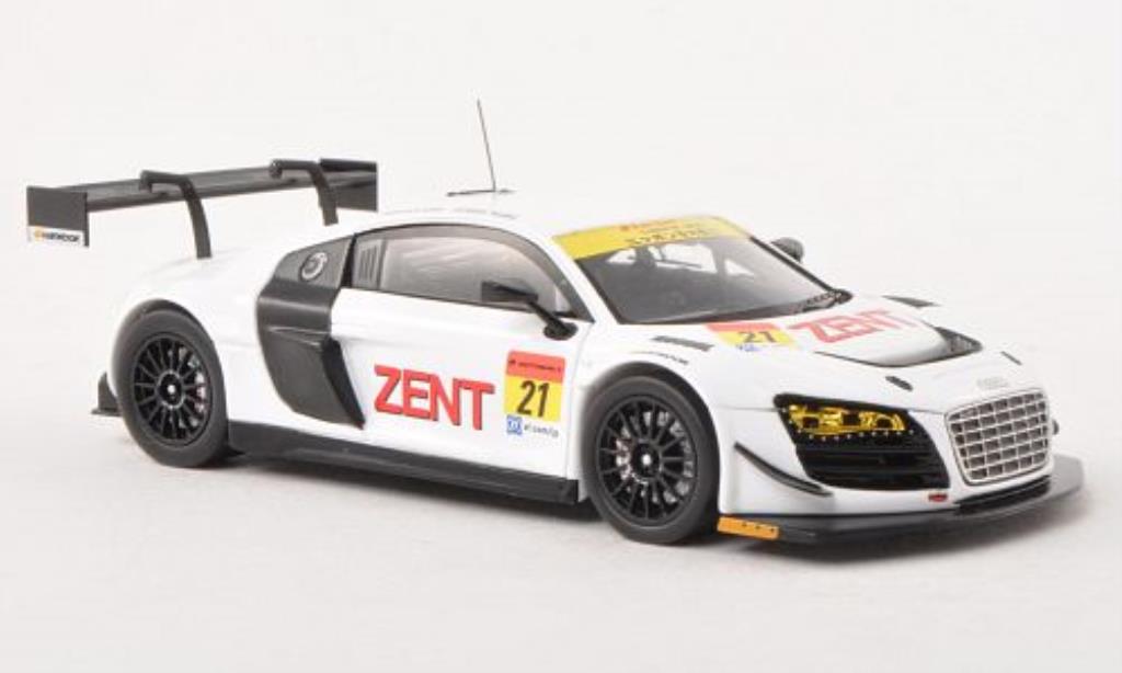 Audi R8 LMS 1/43 Ebbro LMS No.21 Zent Super GT300 Testfahrzeug Okayama 2013 /R.Lyons modellino in miniatura
