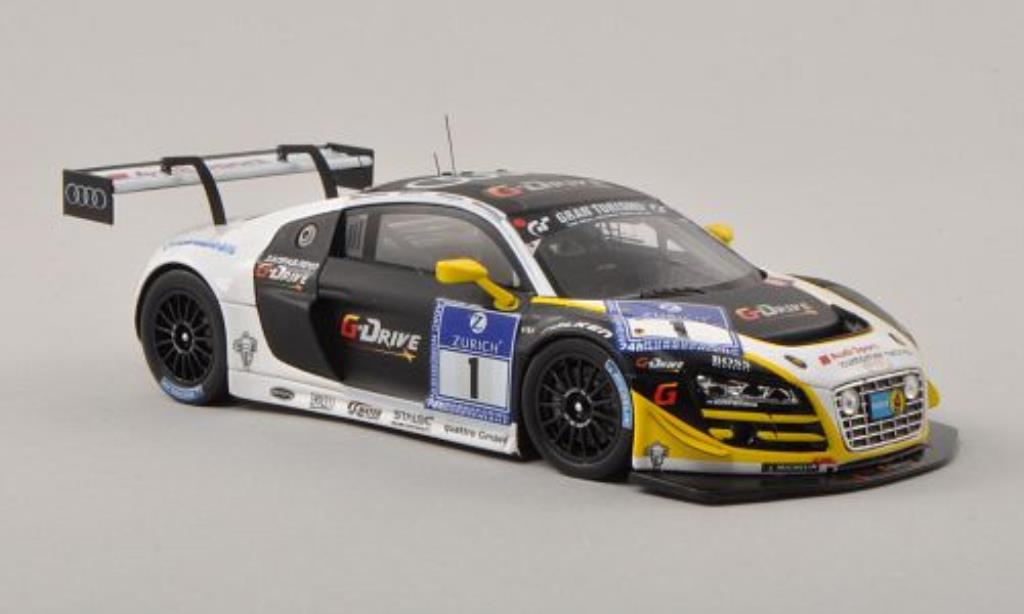 Audi R8 LMS 1/43 Spark LMS Ultra No.1 G-Drive Racing by Phoenix 24h Nurburgring 2013 /M.Winkelhock modellino in miniatura