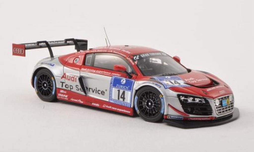 Audi R8 LMS 1/43 Spark LMS ultra No.14 race experience 24h Nurburgring 2013 /R.Saurenmann modellino in miniatura